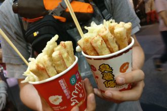 Stinky tofu Hualien