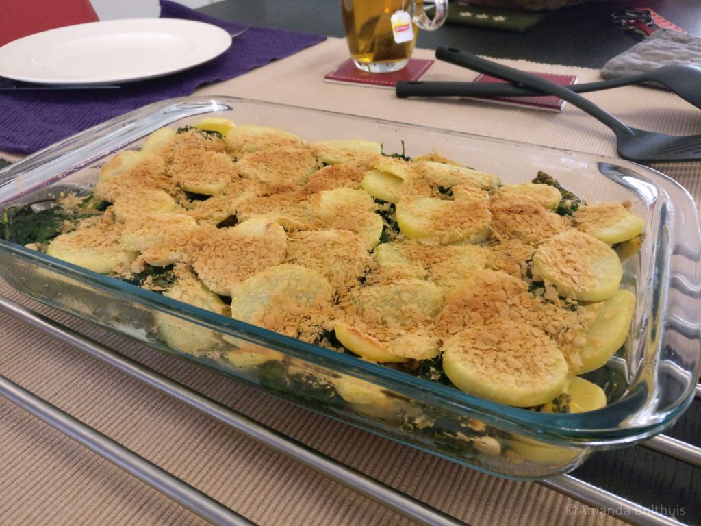 Vegetarische ovenschotel