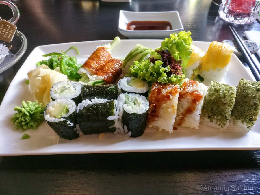 Vegetarische sushi Kyoto Eindhoven