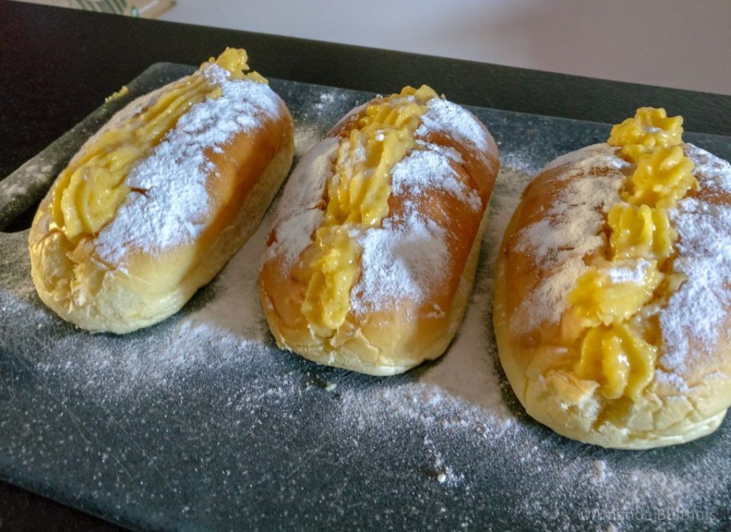 Lactosevrije puddingbroodjes