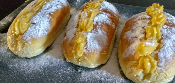 Lactosevrije puddingbroodjes