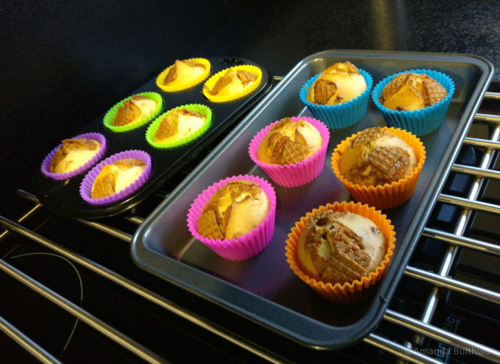 Stroopwafel muffins