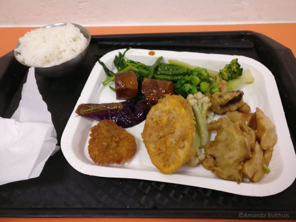 Vegetarische buffet lunch Taipei