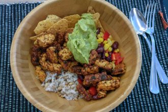 Mexicaanse rijst bowl