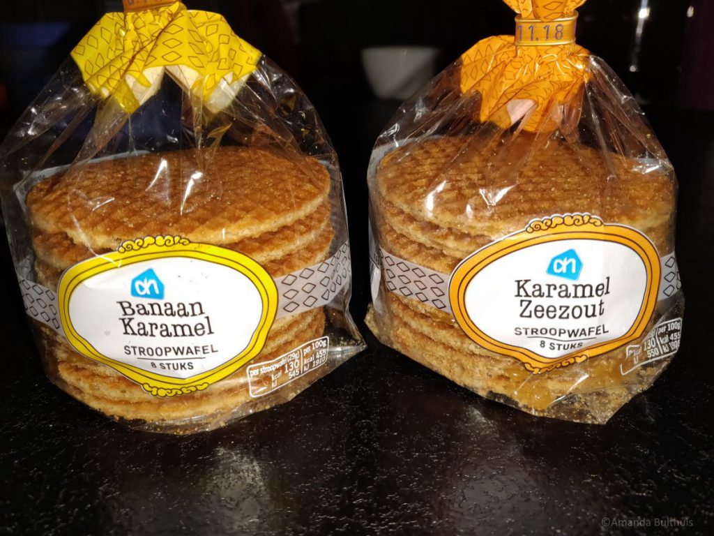 Stroopwafels banaan en karamel zeezout