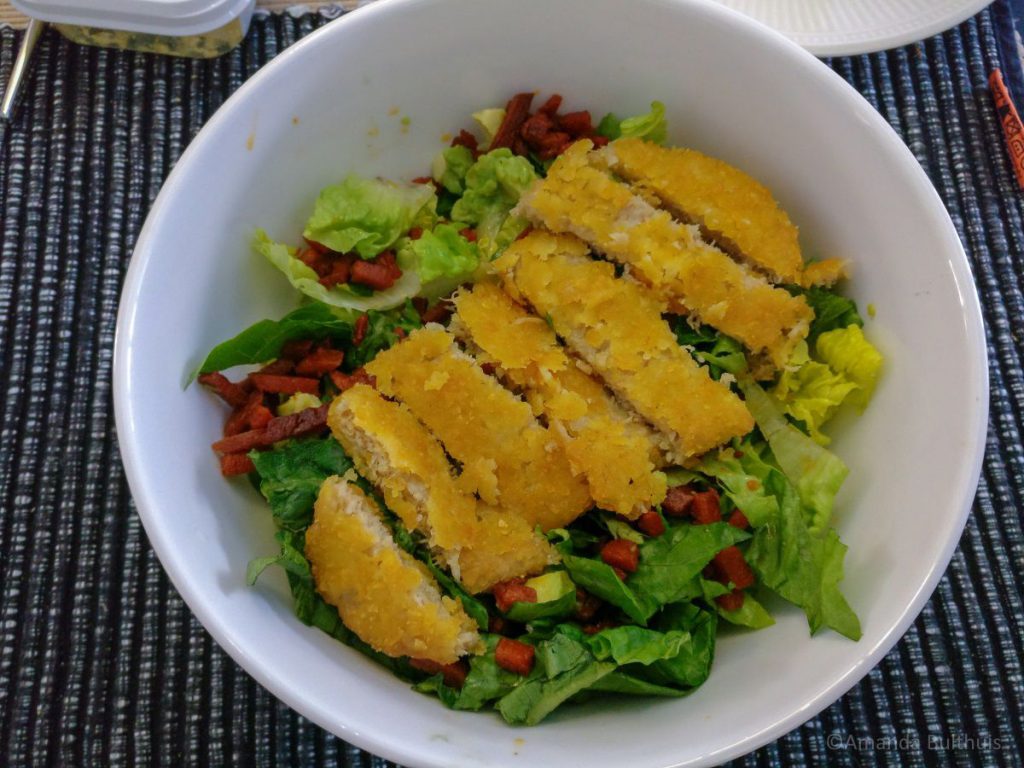 Vega ceasar salade