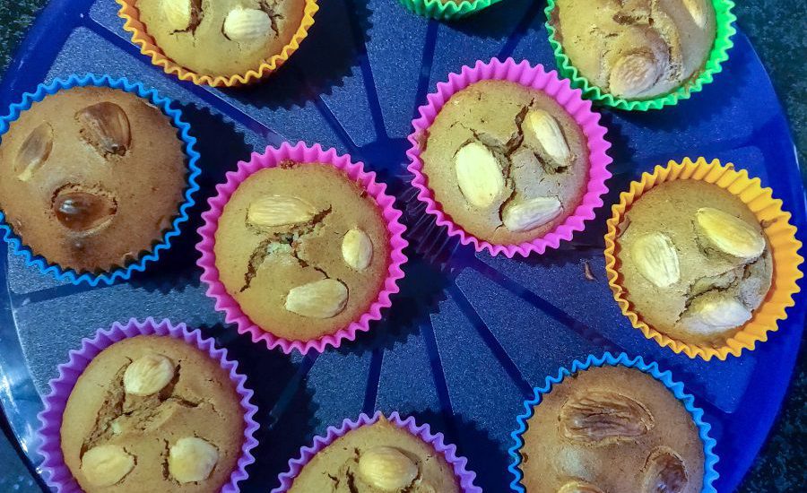 Gevulde speculaas muffins