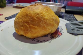 Bloemkool in bladerdeeg