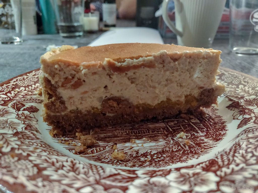 Cheesecake met pepernoten