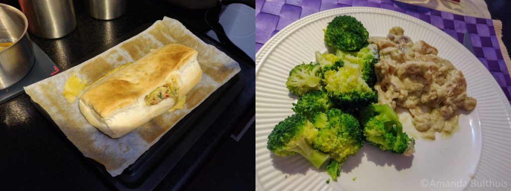 Groentestrüdel en broccoli