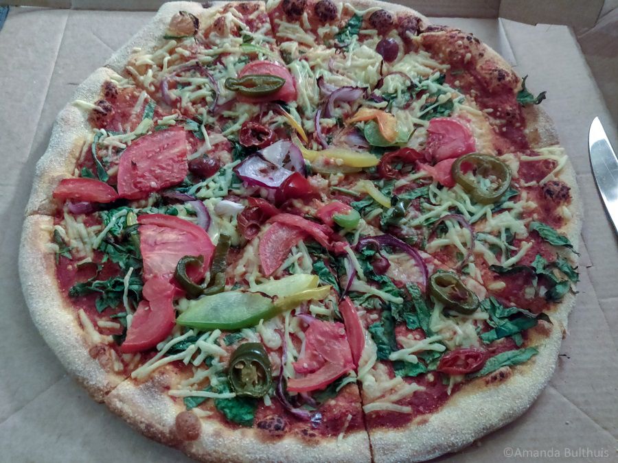 Vegan pizza Domino's