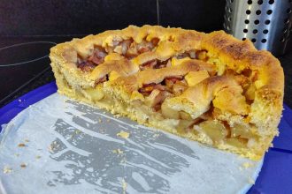 Vegan appeltaart