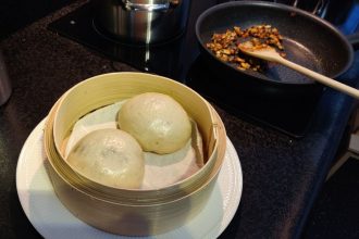 Vegan bapao broodjes