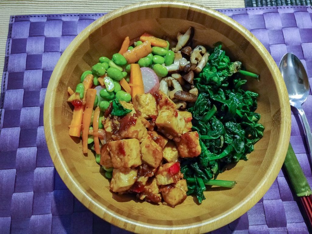 Vegan bibimbap