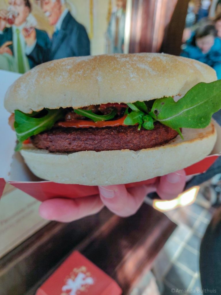 Veggie burger Efteling