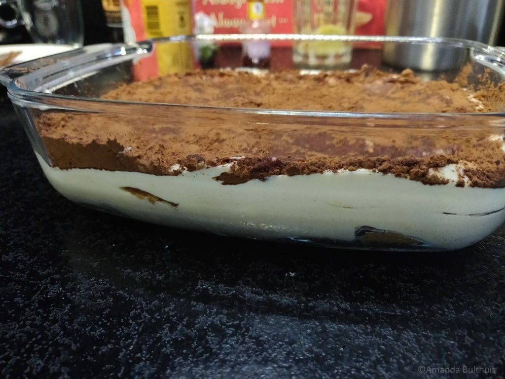 Tiramisu zonder ei en lactosevrij