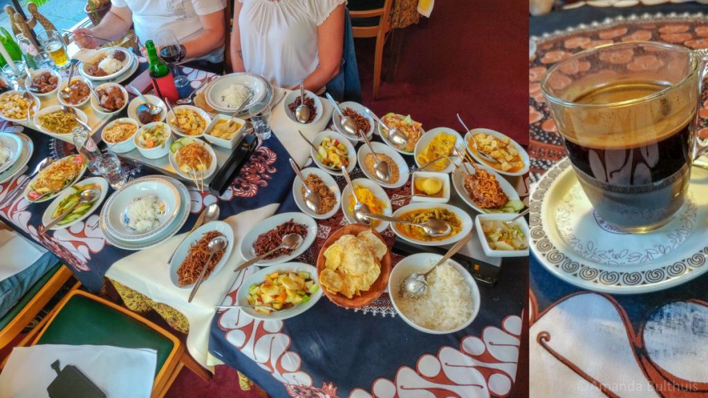 Indonesische rijsttafel Djawa