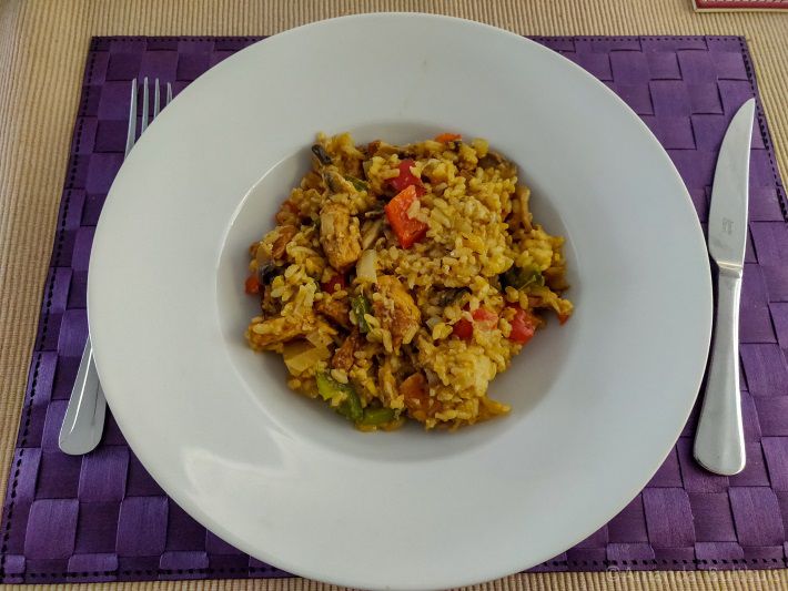 Vegetarische jambalaya