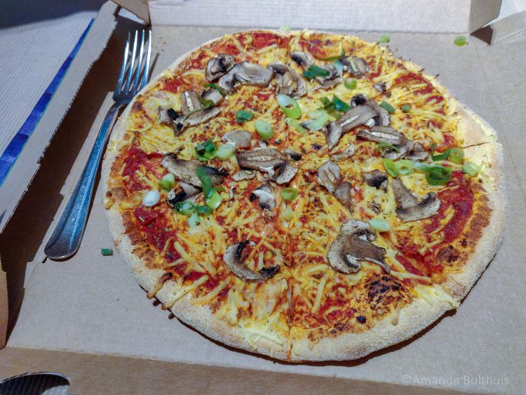 Vegan funghi Domino's