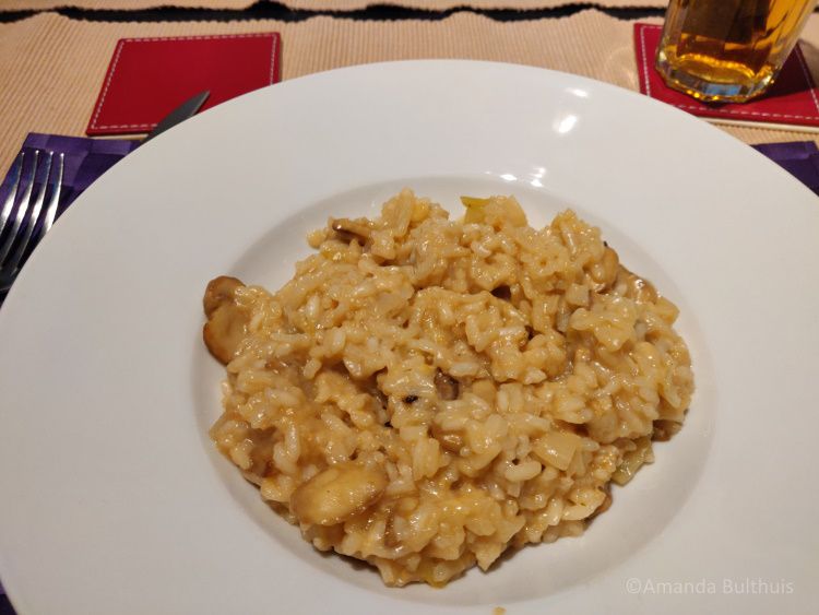 Risotto met champignons