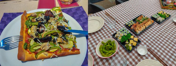 PIzza en sushi - week 16 -2020