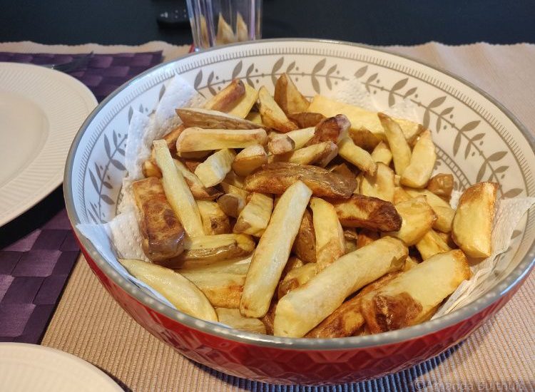 Zelfgemaakte friet uit de Airfryer