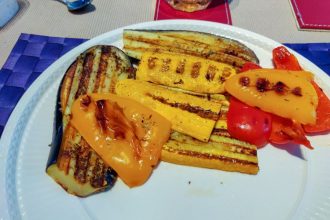 Griekse gegrilde groente