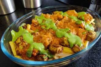 Indiase loaded fries
