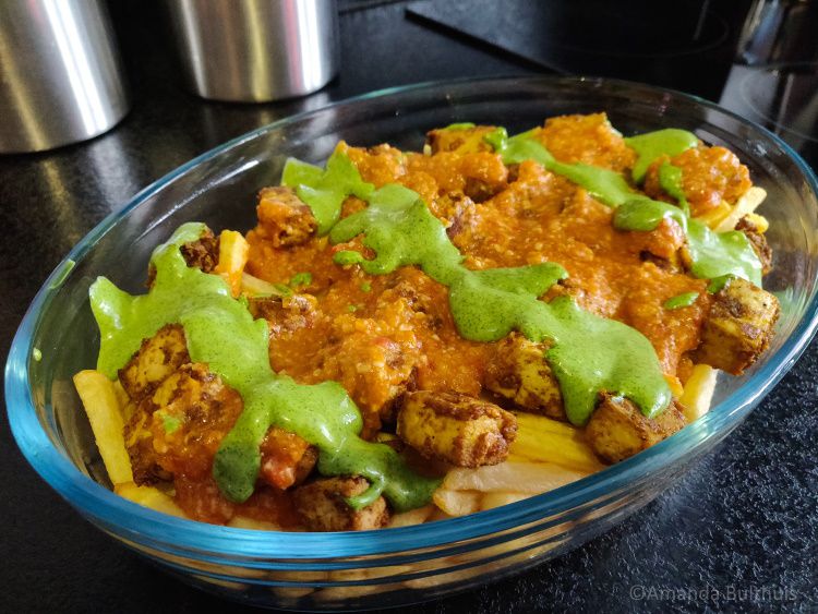 Indiase loaded fries