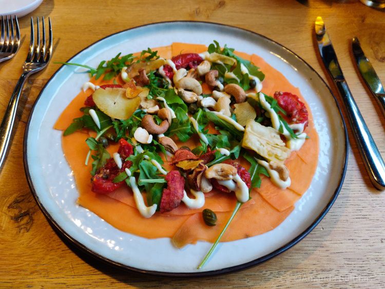 Hotel Bieze - Zoete Aardappel Carpaccio