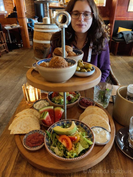 Vegan lunchplank Sintjacobscafé Vlissingen