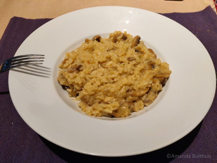 Risotto met champignons - Week 47 - 2020