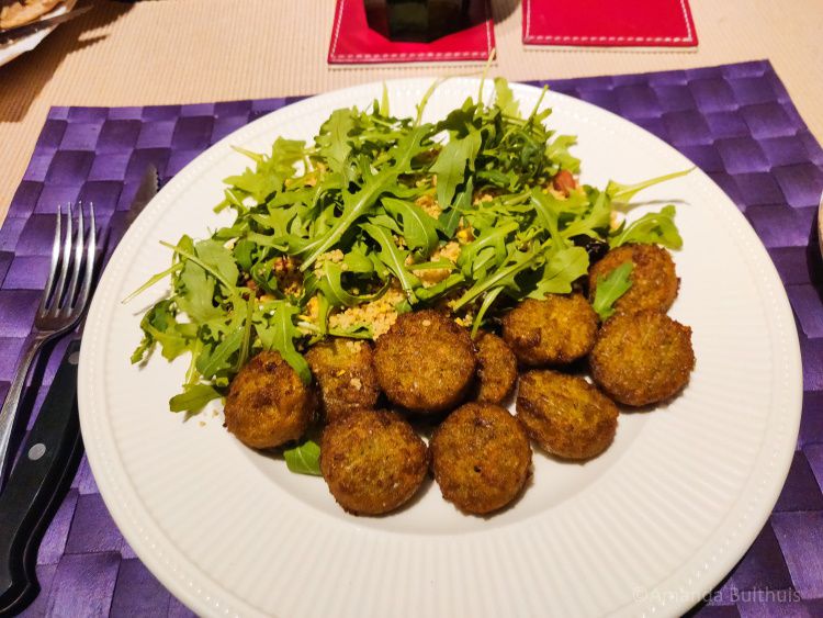 Couscous en falafel