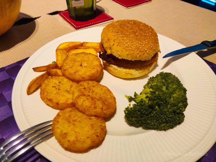 Vegan kroketburger Vivera