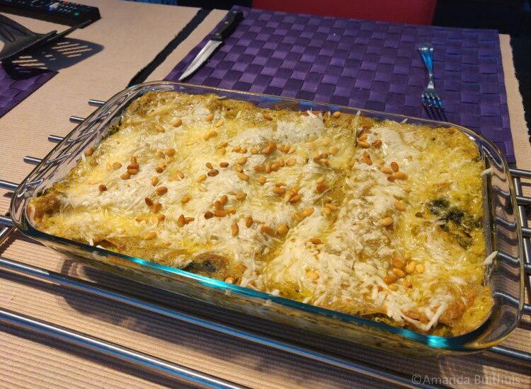 Groene lasagne