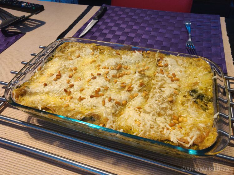 Groene lasagne