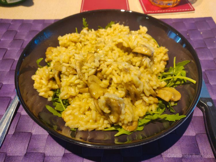 Risotto met champignons - week 36 -2021