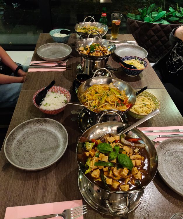 Aziatisch eten bij de De Orchidee in Eindhoven.