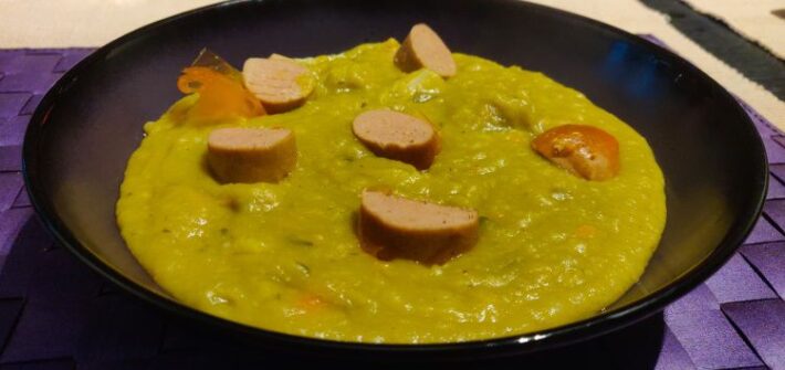 Vegan erwtensoep