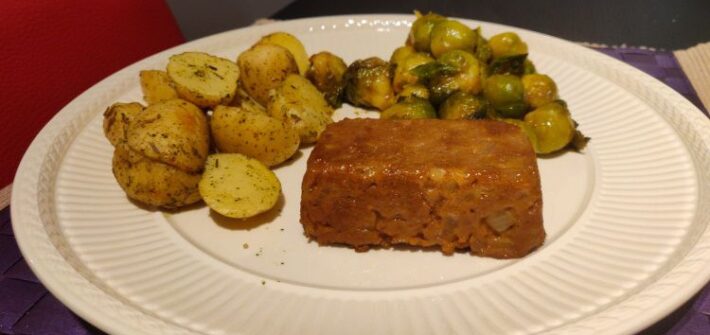 Vegan gehaktbroodje