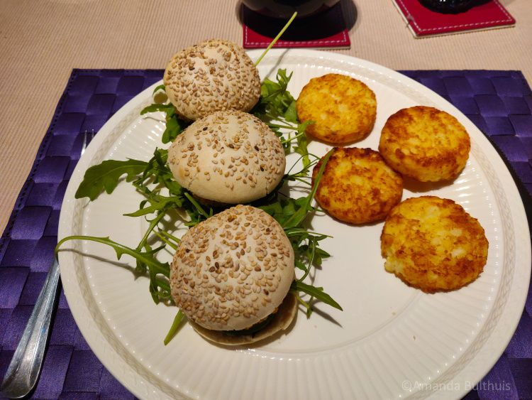 Vegan kipburgertjes