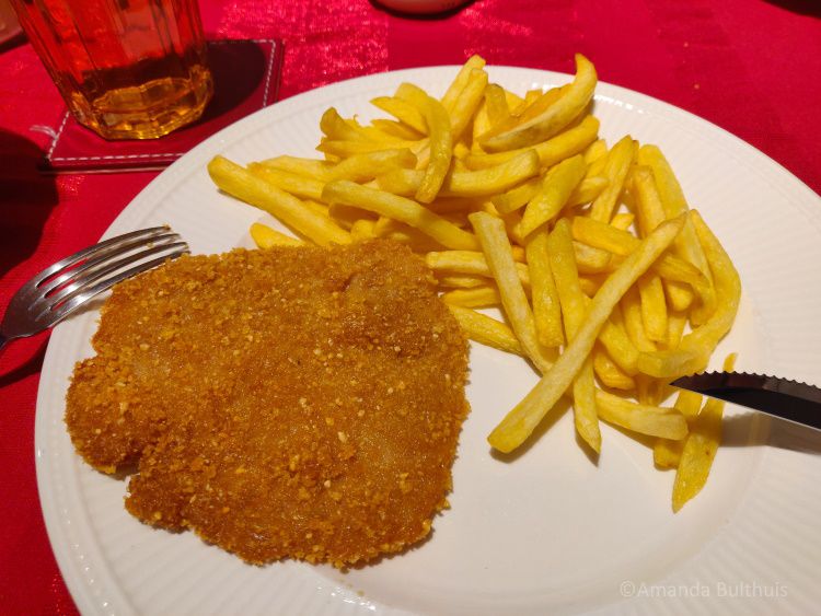 Schnitzel Greenforce en frietjes - week 4 - 2022