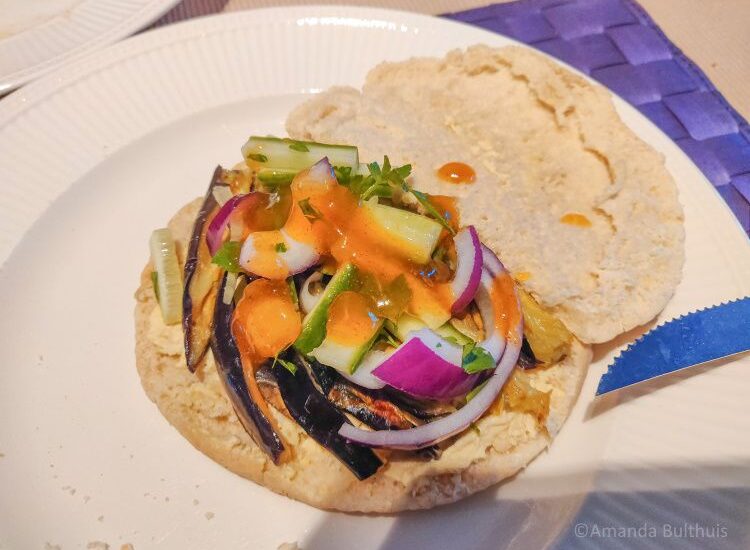 Vegan sabich