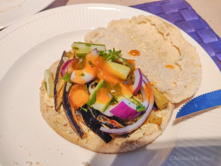 Vegan sabich