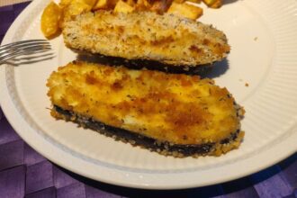 Aubergine schnitzels
