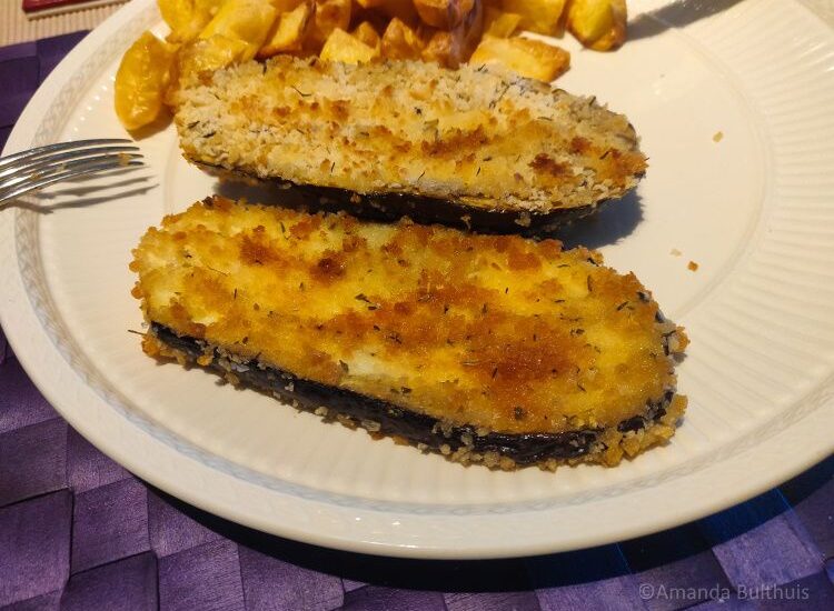 Aubergine schnitzels