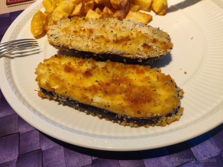 Aubergine schnitzels