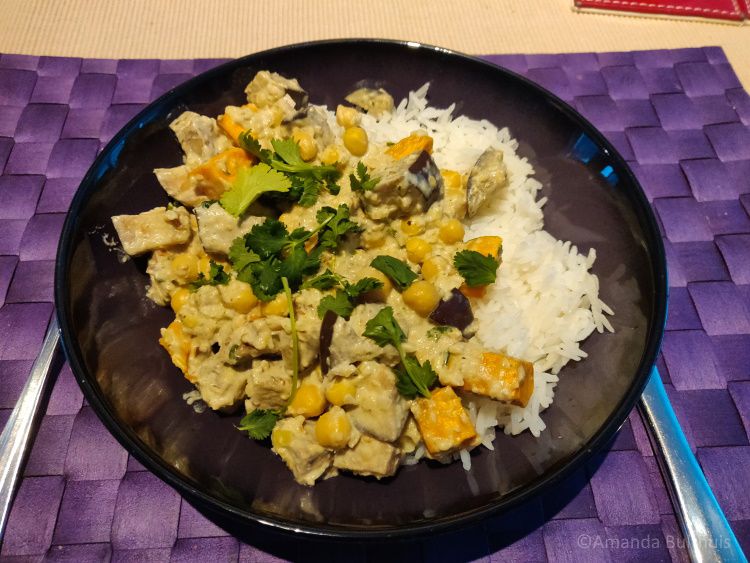 Vegan curry 2  - week 21 - 2022