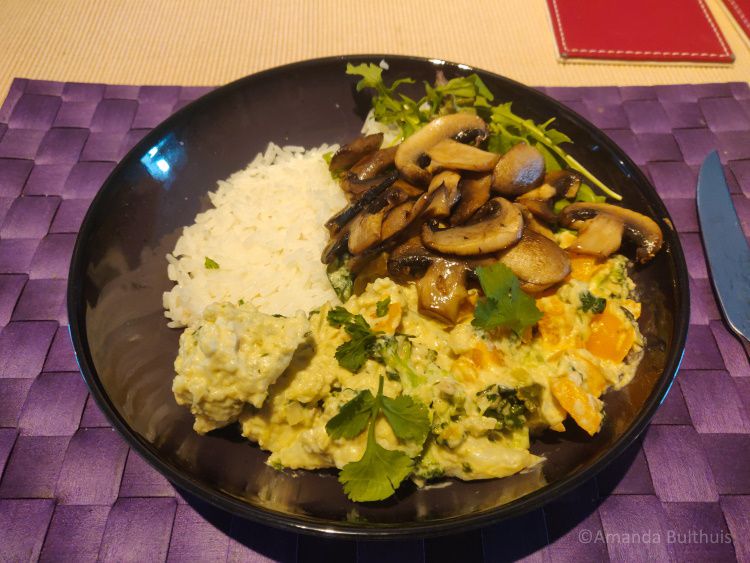 Vegan curry - week 21 - 2022