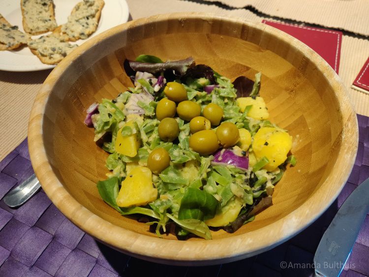 Vegan salade nicoise